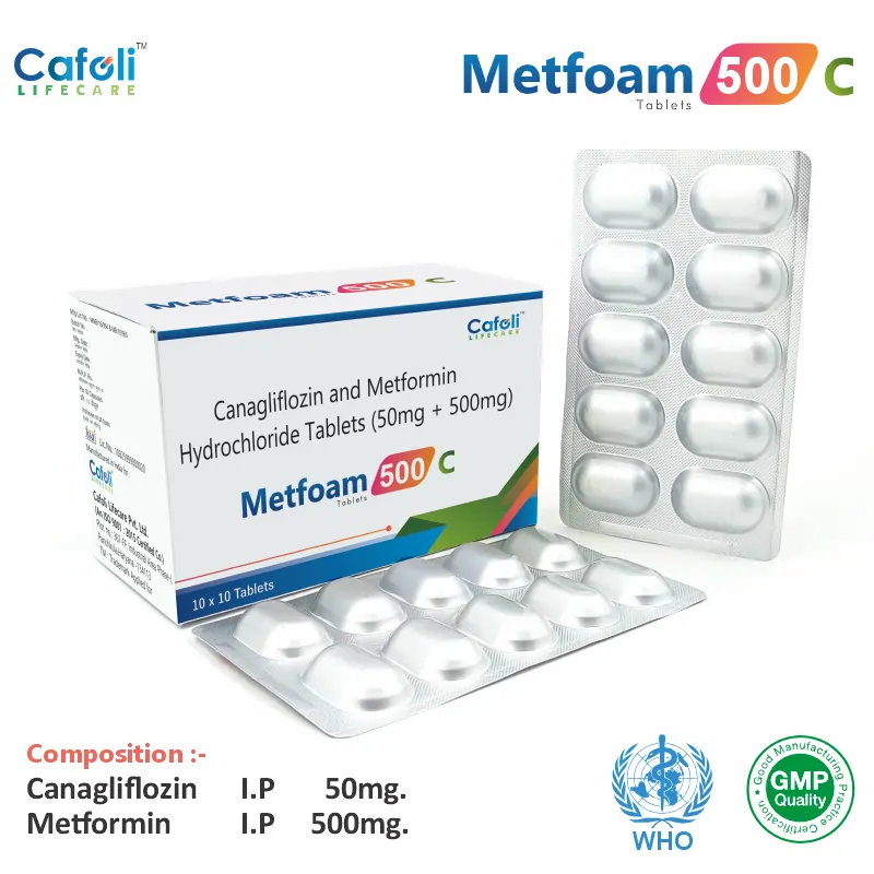 Canagliflozin Metformin tablet PCD pharma franchise